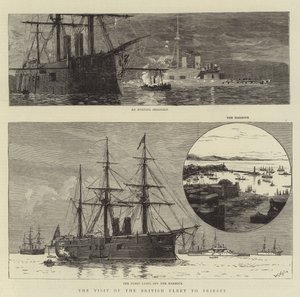 イギリス艦隊のトリエステ訪問