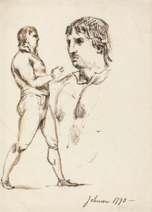 Pugilist Johnsonin muotokuva 作： William Lock Ii
