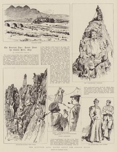 スコットランドアルプス、クーリンヒルズを巡る 作： William Lockhart Bogle