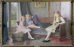 ジェームズ・トッドの子供たち、1920 作： William Logsdail