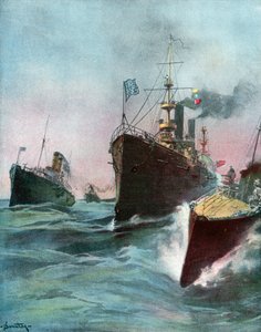 アメリカ海軍の輸入巡洋艦 作： William Louis Jnr. Sonntag