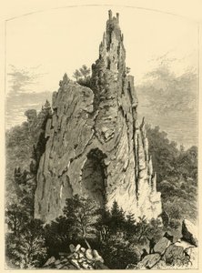 カテドラル・ロック」、1872年 作： William Ludwell Sheppard