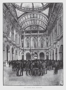 On Change, Royal Exchange (litho) 作： William Luker