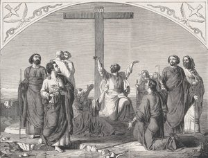 使徒の使命、1865 年 10 月 30 日付のイラストレイテッド ロンドン ニュースより。 作： William Luson Thomas