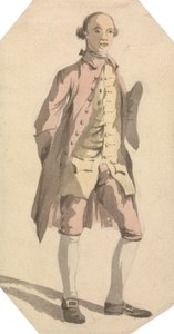 Homem de Corpo Inteiro com Chapéu Tricorn sob o Braço Esquerdo 作： William Marlow