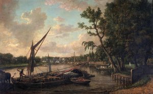 サリー銀行のリッチモンド、1800年頃 作： William Marlow