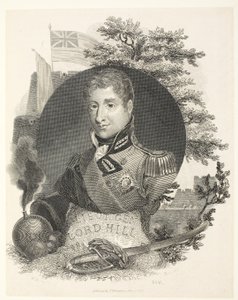 Lieut General Lord Hill KB、engr Brown、パブ。キナーズリー、1815 作： William Marshall Craig