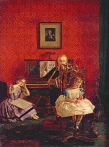 ミュージックハスチャーム、1861 作： William Maw Egley