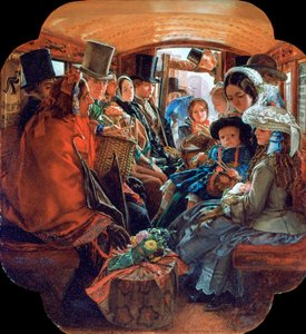 1859年ロンドンのオムニバス生活 作： William Maw Egley