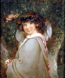 少女の肖像 作： William Maw Egley