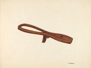 ブートジャック、1939年頃 作： William McAuley