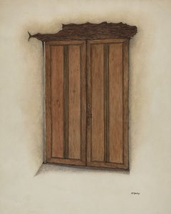 チャペルの扉、1938年 作： William McAuley