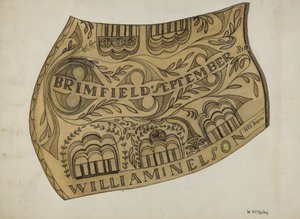 パウダーホーン、1937年頃 作： William McAuley