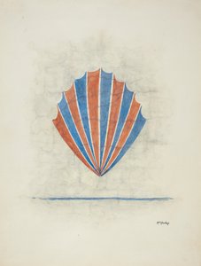 レストア・ドローイング。壁画、1938年 作： William McAuley