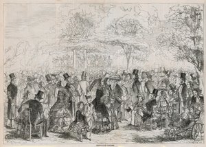ケンジントン宮殿庭園、ロンドン 作： William McConnell