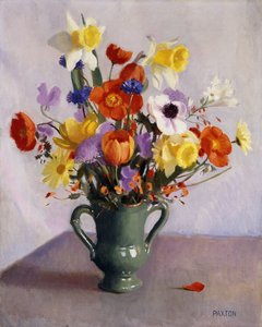春のブーケ 作： William McGregor Paxton