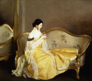 クリスタル 作： William McGregor Paxton
