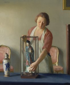 The Figurine』1921年。 作： William McGregor Paxton