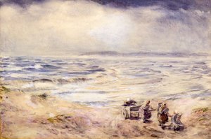 雨の日、1876年頃（水彩） 作： William McTaggart