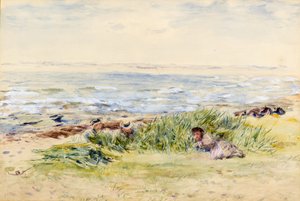 曲がった中の子供たち 作： William McTaggart