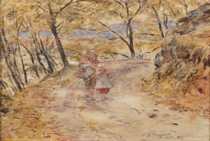 トロッサックスでのスケッチ 作： William McTaggart