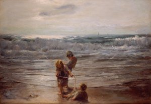 海の外の何か 作： William McTaggart