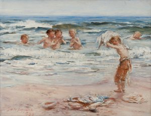 大水浴図 作： William McTaggart