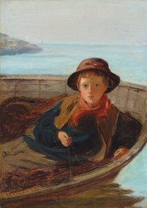 フィッシャーボーイ、1870年 作： William McTaggart