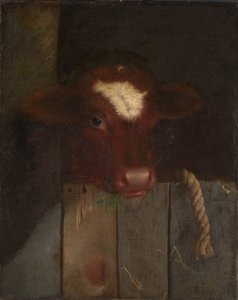 家族の牛 作： William Merritt (after) Chase