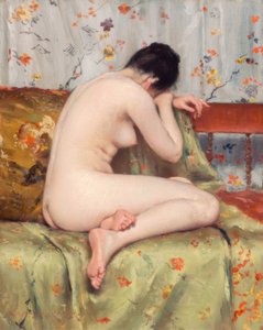 現代のマグダレン 作： William Merritt Chase