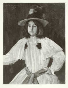 アリス 作： William Merritt Chase