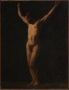 磔刑、1872-1879年頃。 作： William Merritt Chase