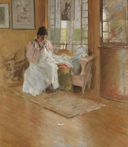 リトルワンの場合、1896年頃（キャンバスに油彩） 作： William Merritt Chase
