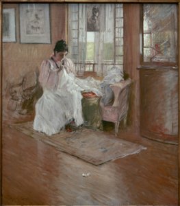 小型の場合 作： William Merritt Chase