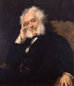 ジェームズワトソンウェッブ将軍、1880年 作： William Merritt Chase