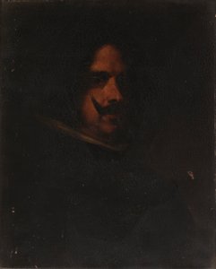 男の頭 作： William Merritt Chase