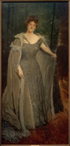 ヒルダ・スポング 作： William Merritt Chase