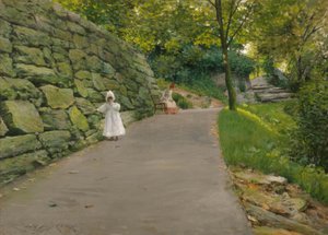 イン・ザ・パーク 作： William Merritt Chase