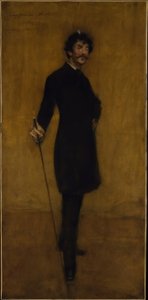ジェームズ・アボット・マクニール・ホイッスラー 作： William Merritt Chase