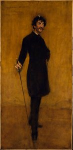 ジェームズ・アボット・マクニール・ウィスラー 作： William Merritt Chase