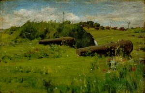 平和、フォート ハミルトン 作： William Merritt Chase