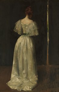 17世紀の女性、ca。 1895 作： William Merritt Chase