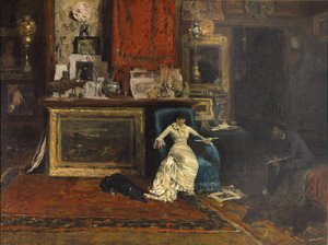 10番街スタジオ 作： ウィリアム・メリット・チェイス