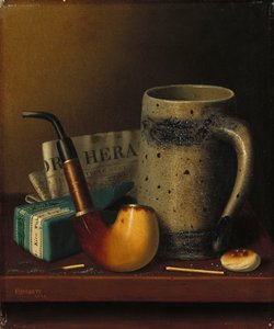 ヘラルド、1878 作： William Michael Harnett