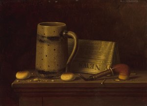 ニューヨークデイリーニュース、1888年。 作： William Michael Harnett