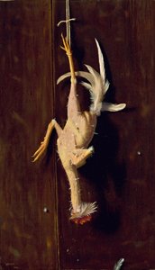 Plucked Clean、1882 作： William Michael Harnett