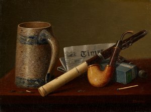  作： William Michael Harnett