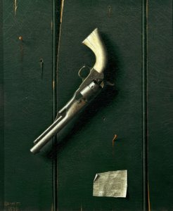 忠実なコルト 作： William Michael Harnett