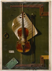 オールド・ヴァイオリン 作： William Michael Harnett