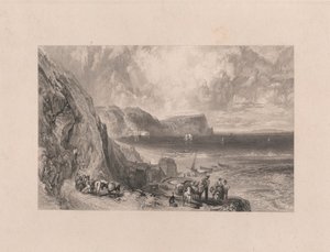 クロベリー湾とランディ島 作： William Miller